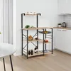 A kitchen shelf unit with various items on it, placed in a kitchen setting. Náhled obrázku produktu