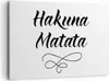 Bild auf Leinwand - Leinwandbild - Einteilig - Hakuna Mama Produktbild-Vorschau 1