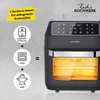 A marketing image showing a multi-function kitchen appliance with icons representing its different functions. Produktbild-Vorschau