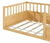 Letto per bambini in legno massello, modello a terra, Anteprima dell’immagine prodotto 8