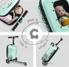 Dreirad-Roller mit Koffer Cariboo iTravel (minze) Produktbild-Vorschau 12