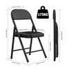 Chaise pliante set de 2 fauteuils lounge avec rembourrage Voir les images du produit 9
