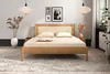 Bett Zola 2 Wildeiche massiv Sonderlänge 100x190 Produktbild-Vorschau 5