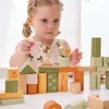 PolarB Wooden Blocks, 2 rok/roky, Dřevo, Vícebarevný Náhled obrázku produktu 6