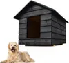 QLS Hundehütte Größe L mit Vorhang Isoliert Winterfest Produktbild-Vorschau 1