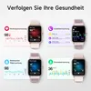 Smartwatch Damen mit Telefonfunktion,1.85" HD Uhren Damen Produktbild-Vorschau 3