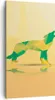 Bild auf Leinwand - Leinwandbild - Wolf modern Grafik - Produktbild-Vorschau 1
