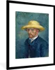MuchoWow® MuchoWow® Gerahmtes Poster Selbstbildnis mit Hut Produktbild-Vorschau 1