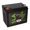 A black SLA battery with green accents and text on a white background. Anteprima dell’immagine prodotto