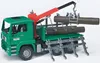 ciężarówka do transportu drewna Bruder MAN z żurawiem Podgląd zdjęcia produktu 4