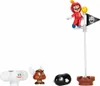 A collection of Super Mario-themed collectible figures and accessories. Produktbild-Vorschau