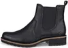 A black Chelsea boot is shown against a white background. Podgląd zdjęcia produktu