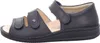 Sandali comfort da uomo in nero Anteprima dell’immagine prodotto 17