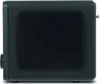 A side view of a black DAB+ radio. Produktbild-Vorschau