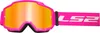 LS2 Charger Motocross Brille, pink Produktbild-Vorschau 1