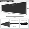 CCLIFE Balkon Sichtschutz Wetterfest Blickdicht 75x500cm Produktbild-Vorschau 2