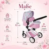 Bayer Chic 2000 Kombi-Puppenwagen Mika | 2in1 Buggy & Produktbild-Vorschau 5