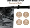 MuchoWow® Wandteppich Wandbehang Schwarz-Weiß-Foto einer Produktbild-Vorschau 3