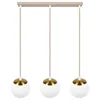 MasterLED Pendelleuchte Bali-12 E27 3-flammig Beige-Gold Produktbild-Vorschau 5