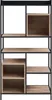 Standregal 'Belana' Bücherregal 137 x 70 x 33 cm mit 9 Produktbild-Vorschau 5