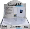 Lot de 100 feuilles classeur pour 9 cartes Ultra Pro silver Voir les images du produit 1
