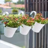 artevasi© CAPRI SINGLE Balkontopf Weiß 20 cm zum Einhängen Produktbild-Vorschau 3