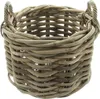 großer Rattankorb "Rustikal" Ø 50 cm, Rattan Produktbild-Vorschau 2