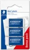 Staedtler Mars 526 53 Gomme plastique bleu, blanc 3 pcs Voir les images du produit 3