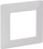 A white frame for an electrical outlet or switch. Náhled obrázku produktu