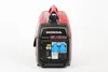 The back panel of a red and black Honda EU22i generator is shown against a white background. Produktbild-Vorschau
