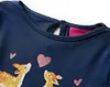 Kinder-Langarmshirt Marineblau 92 Produktbild-Vorschau 3