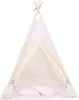 Tipi Zelt Kinder Spielzelt Baumwolle 2 Kissen Kinderzelt Produktbild-Vorschau 4