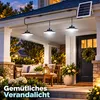 Lampa solarna LED lampa wisząca lampy solarne do wnętrz Podgląd zdjęcia produktu 9