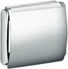 KEUCO Plan Toilettenpapierhalter mit Deckel verchromt Produktbild-Vorschau 1