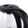 Wasserkocher Glas mit LED-Beleuchtung Edelstahl Teekocher Produktbild-Vorschau 3