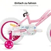 Vélo pour enfant HILAND, modèle fille, 14 pouces, avec Voir les images du produit 4
