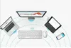 Rapoo 9300M Multi-Mode-Deskset Kabellos, ultraflach, Produktbild-Vorschau 8