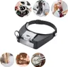 Stirnlupe, Kopfbandlupe Brillenlupe LED 1,5x / 3,0x / 6,5x Produktbild-Vorschau 2
