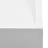 Lavabo in mineralmarmo 120x46x11 cm bianco Anteprima dell’immagine prodotto 7