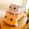 Lebensechte lange Katze Plüschtier Kissen Kuscheltiere Produktbild-Vorschau 4