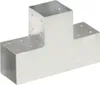 vidaXL Łącznik słupka 4 szt. Kształt T Ocynkowany metal 101 Podgląd zdjęcia produktu 1