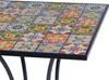 Outdoortisch Mosaiktisch Gartentisch Bistrotisch Tisch 61x61xH70cm Produktbild-Vorschau