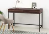 Schreibtisch >Lykke< in Braun - 120x76x50cm (BxHxT) Produktbild-Vorschau 2