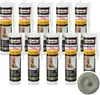 Isolbau Zement-Fix 10 x 300 ml Zementgrau Express Produktbild-Vorschau 1