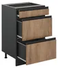 Keukenonderkast Vicco R-Line Goudkleurig Eiken/Antraciet 50 Productafbeelding-voorbeeld 3