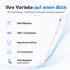 Apple Pencil Tablet Stift – Stylus Pen für iPad (ab Produktbild-Vorschau 8