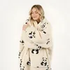 Sehr weicher Lazy Robe Panda 100 cm Bademantel Produktbild-Vorschau 10