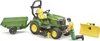 bworld John Deere Aufsitzrasen mäher, Anhänger + Gärtner Produktbild-Vorschau 6