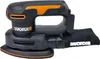 Worx WX822.9 Levigatrice a delta a batteria 20 V 140 x 90 Anteprima dell’immagine prodotto 2