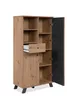 Highboard Medan | mit 3D-Lamellen | Artisan Eiche / Produktbild-Vorschau 4